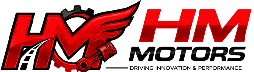HM Motors logo, mechanics in New Lynn Auckland
